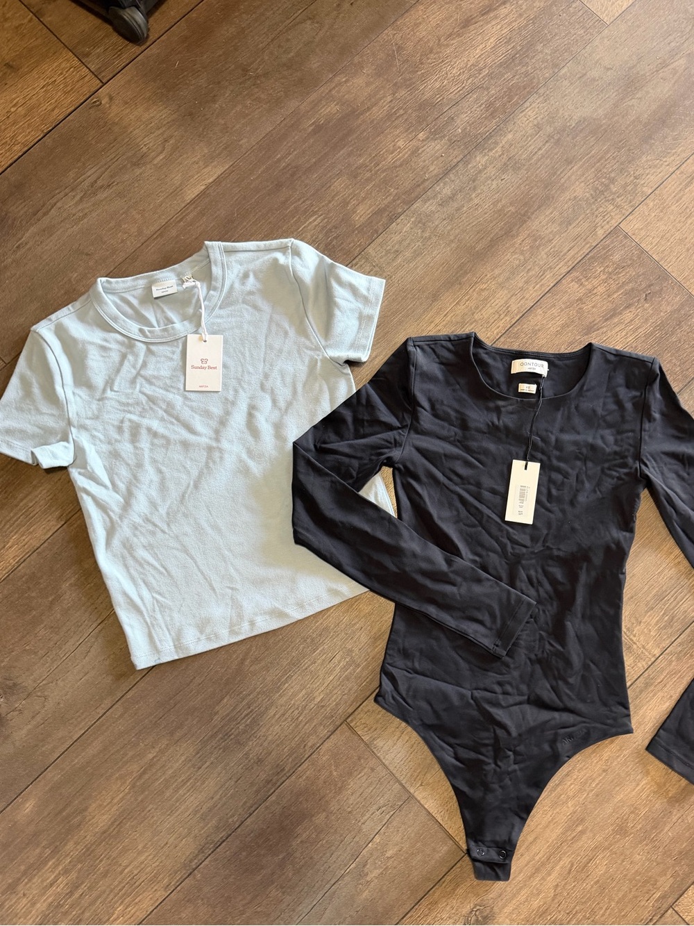 Aritzia  shirt and body suit combo